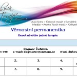 Permanentka pro deset náštěv jedné terapie